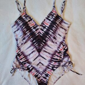 Tie Dye One Piece Swimsuit